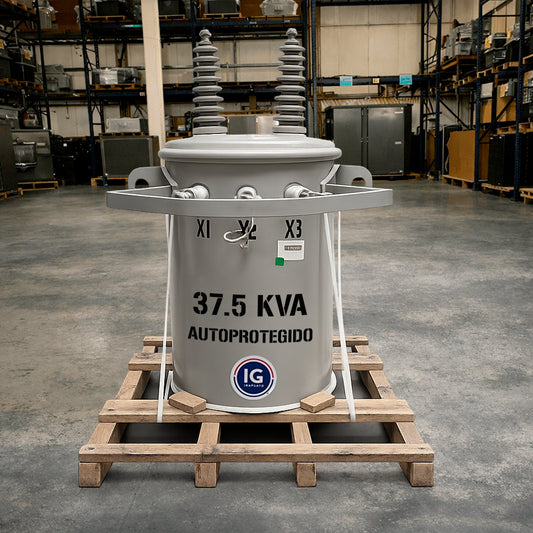 Transformador Tipo Poste Monofásico Ig 37.5 KVA 13200V 120/240V AP